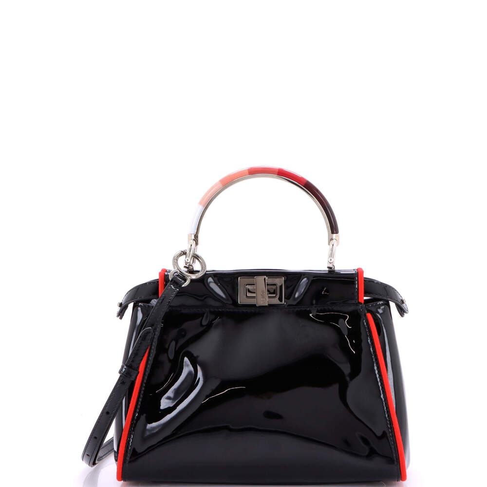 Fendi Resin Handle Peekaboo Bag Patent #221212F19B